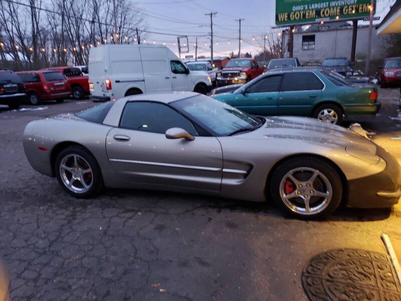 2002 Chevrolet Corvette for sale at MEDINA WHOLESALE LLC in Wadsworth OH