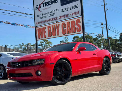 2013 Chevrolet Camaro for sale at Extreme Autoplex LLC in Spring TX