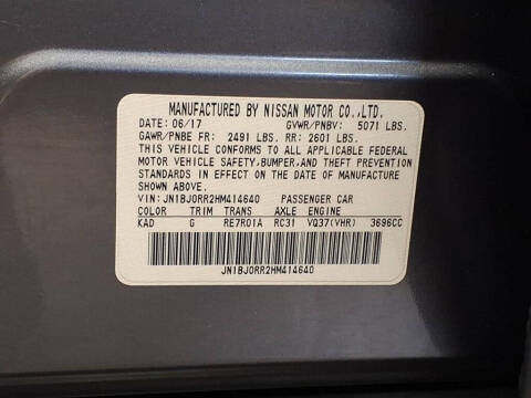 2017 Infiniti QX50