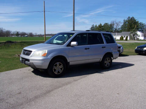 2003 Honda Pilot for sale at ANKNEY AUTO SERVICE in Defiance OH