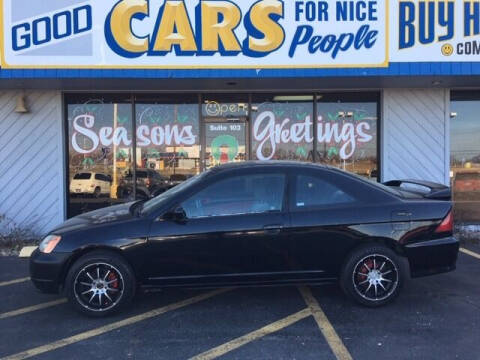 2002 Honda Civic for sale at Good Cars 4 Nice People in Omaha NE