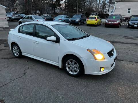 2012 Nissan Sentra for sale at HZ Motors LLC in Saugus MA