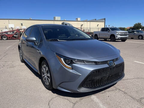 2021 Toyota Corolla Hybrid for sale at Rollit Motors in Mesa AZ