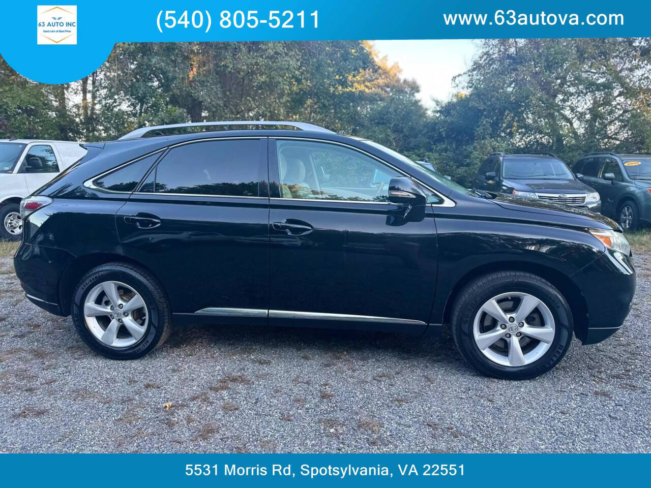 2010 Lexus RX 350 for sale at 63 Auto Inc in Spotsylvania, VA