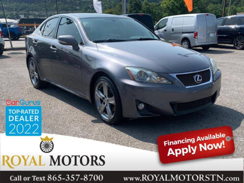 2009 Lexus IS 250 for sale at ROYAL MOTORS LLC in Knoxville TN