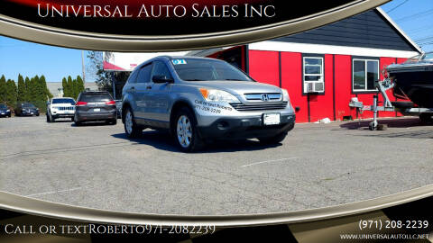 2007 Honda CR-V for sale at Universal Auto Sales Inc in Salem OR