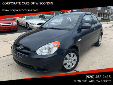2010 Hyundai Accent for sale at CORPORATE CARS OF WISCONSIN - DAVES AUTO SALES OF SHEBOYGAN in Sheboygan WI