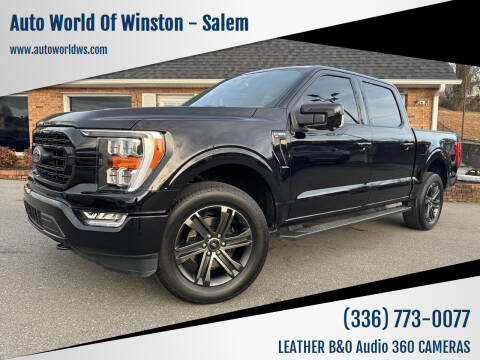 2022 Ford F-150 for sale at Auto World Of Winston - Salem in Winston Salem NC