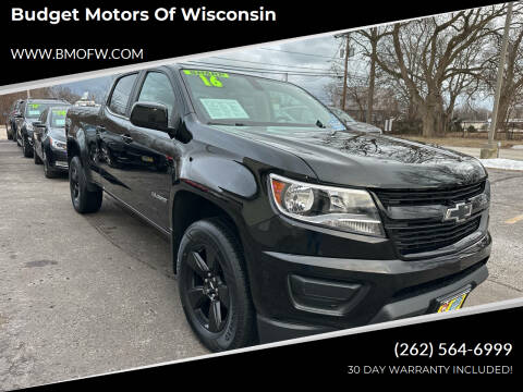 2016 Chevrolet Colorado for sale at Budget Motors of Wisconsin in Racine WI