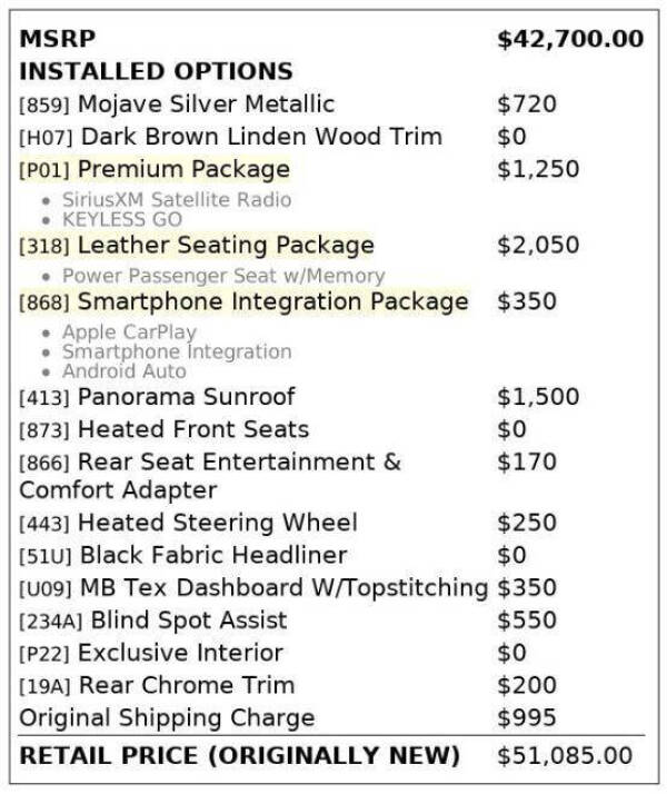 2019 Mercedes-Benz GLC GLC 300 4MATIC