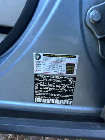 2006 Mercedes-Benz M-Class ML 350