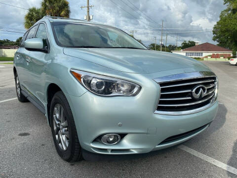 2013 Infiniti JX35 for sale at Consumer Auto Credit in Tampa FL