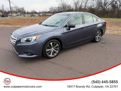 2016 Subaru Legacy 2.5i Limited