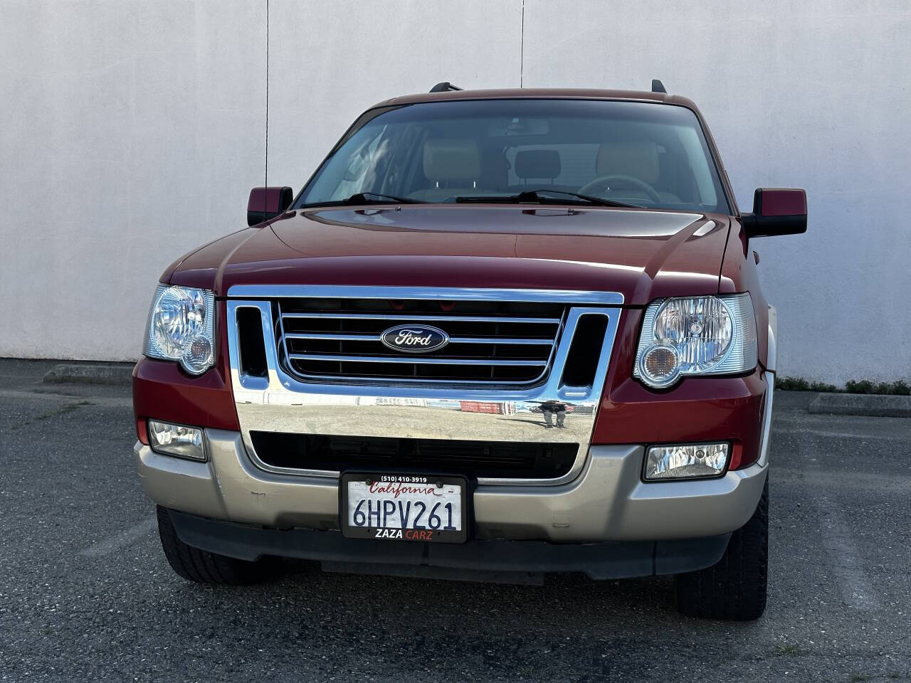 Red 2007 Ford Explorer Eddie Bauer Eddie Bauer 4dr SUV 4WD (V6) 1