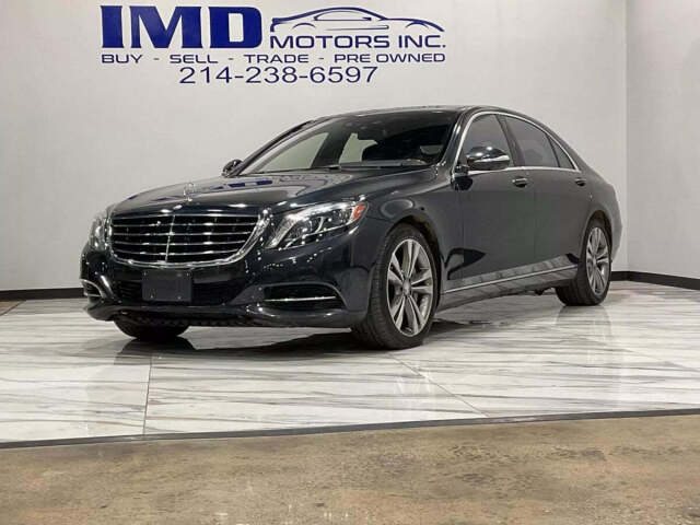 2015 Mercedes-Benz S-Class for sale at IMD MOTORS, INC in Dallas, TX