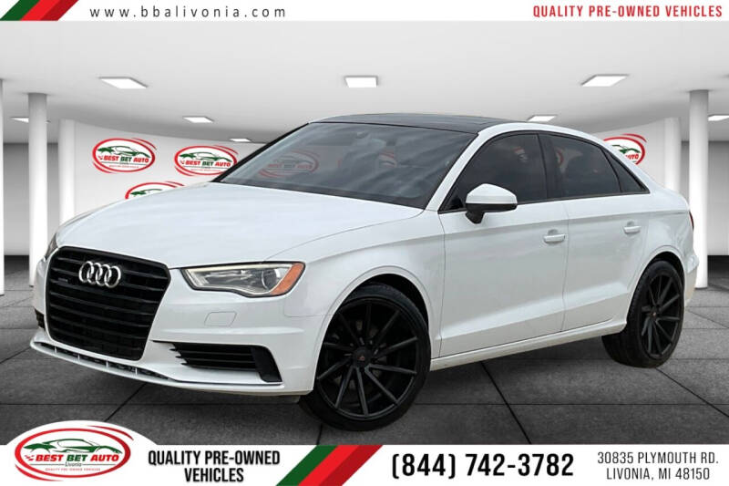 2015 Audi A3 for sale at Best Bet Auto in Livonia MI
