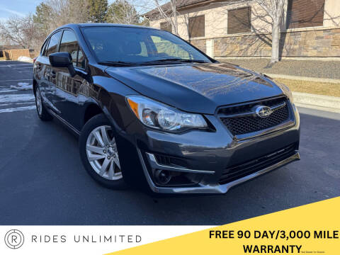 2015 Subaru Impreza for sale at Rides Unlimited in Meridian ID