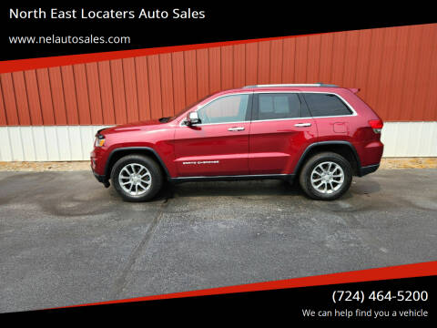 2015 Jeep Grand Cherokee for sale at North East Locaters Auto Sales in Indiana PA