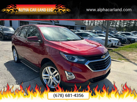 2019 Chevrolet Equinox for sale at Alpha Car Land LLC in Snellville GA