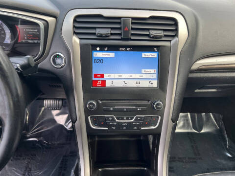 2018 Ford Fusion Hybrid SE