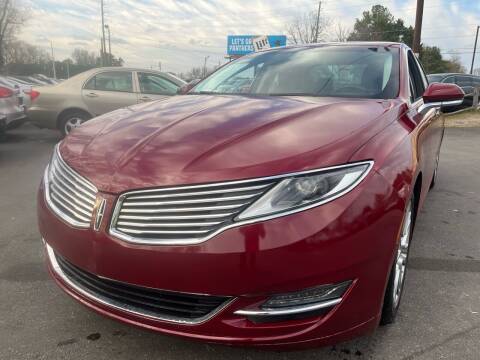 2013 Lincoln MKZ for sale at Atlantic Auto Sales in Garner NC