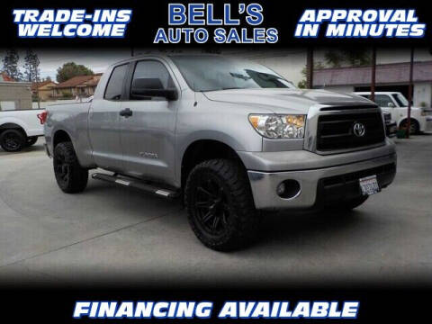2010 Toyota Tundra for sale at Bell's Auto Sales in Corona CA