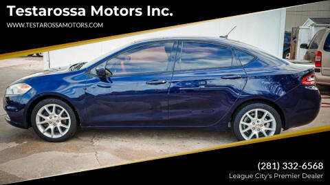 2013 Dodge Dart for sale at Testarossa Motors Inc. in League City TX