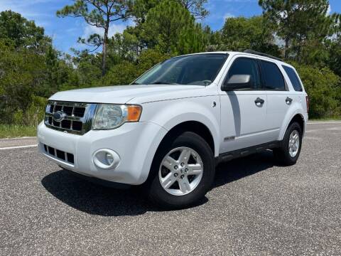 2008 Ford Escape Hybrid for sale at VICTORY LANE AUTO SALES in Port Richey FL