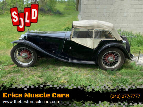 1948 MG MGTC for sale at Erics Muscle Cars in Clarksburg MD