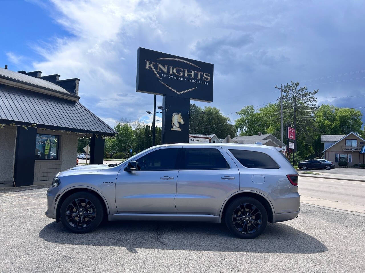 Silver 2021 Dodge Durango R/T AWD R/T 4dr SUV 1