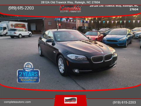 2012 BMW 5 Series for sale at Complete Auto Center , Inc in Raleigh NC