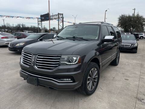 2015 Lincoln Navigator for sale at S & J Auto Group I35 in San Antonio TX