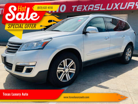 2016 Chevrolet Traverse for sale at Texas Luxury Auto in Cedar Hill TX