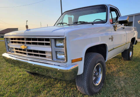 1987 Chevrolet R/V 10 Series for sale at Custom Rods and Muscle in Celina OH