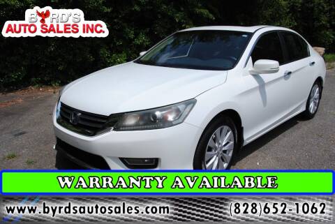 2013 Honda Accord for sale at Byrds Auto Sales in Marion NC