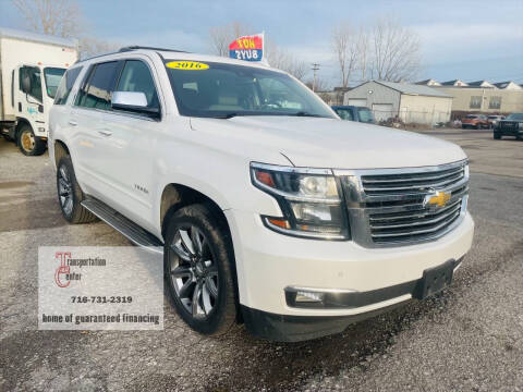 2016 Chevrolet Tahoe for sale at Transportation Center Of Western New York in North Tonawanda NY