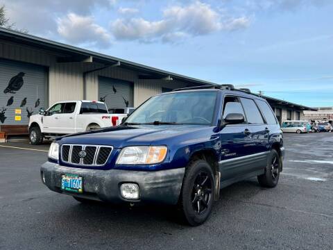 2001 Subaru Forester for sale at DASH AUTO SALES LLC in Salem OR