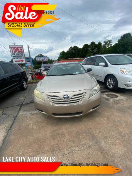 2008 Toyota Camry for sale at LAKE CITY AUTO SALES in Forest Park GA