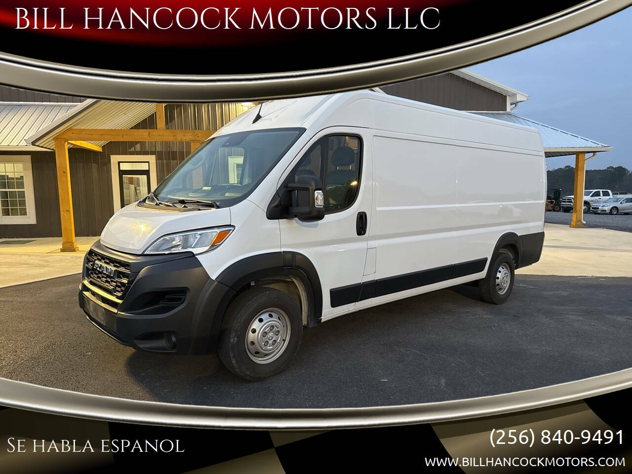 2023 RAM ProMaster 3500 159 High Roof Extended Cargo Van FWD