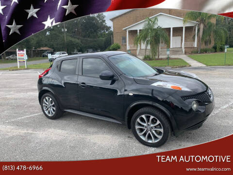 2012 Nissan JUKE for sale at TEAM AUTOMOTIVE in Valrico FL