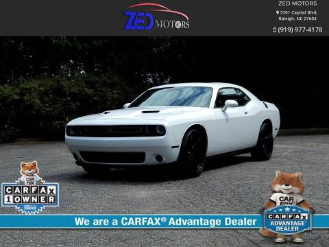 2017 Dodge Challenger for sale at Zed Motors in Raleigh NC