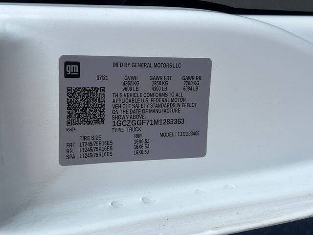 2021 Chevrolet Express 3500