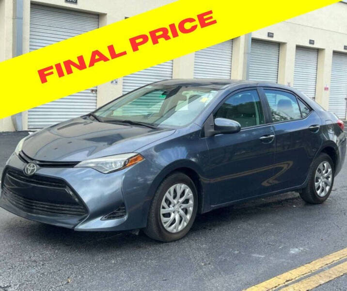 2018 Toyota Corolla for sale at IRON CARS in Hollywood FL