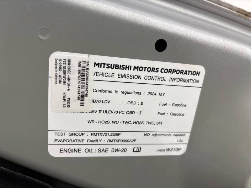 2024 Mitsubishi Mirage G4 ES