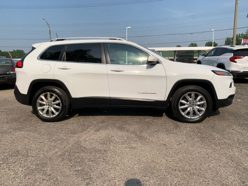 2016 Jeep Cherokee for sale at Castle Cars Inc. in Lansing MI