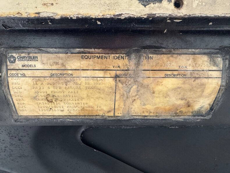 1984 Dodge D100 Pickup