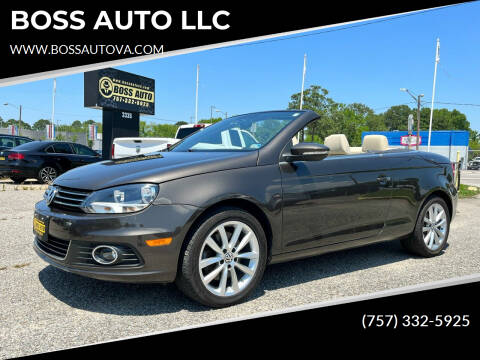 2012 Volkswagen Eos for sale at BOSS AUTO LLC in Norfolk VA