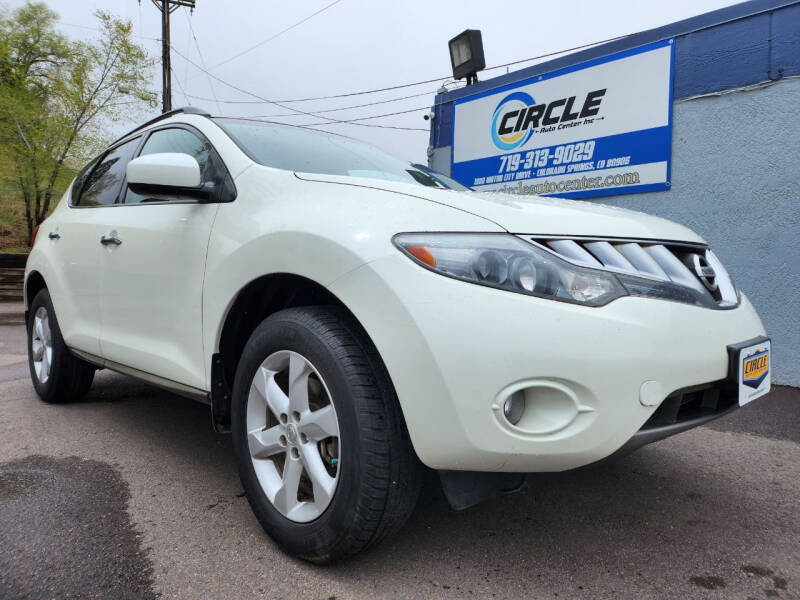 2010 Nissan Murano for sale at Circle Auto Center Inc. in Colorado Springs CO