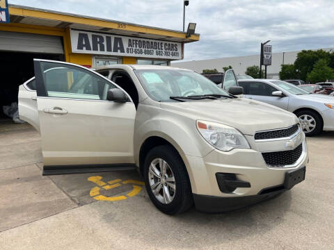 2015 Chevrolet Equinox for sale at Aria Affordable Cars LLC in Arlington TX