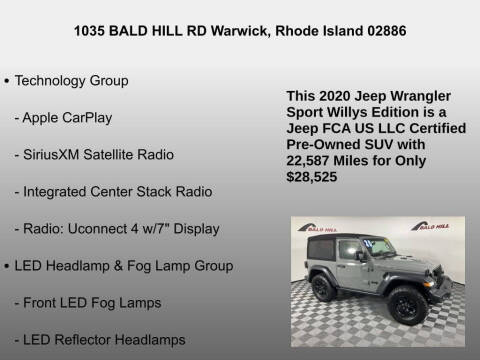 2020 Jeep Wrangler Willys